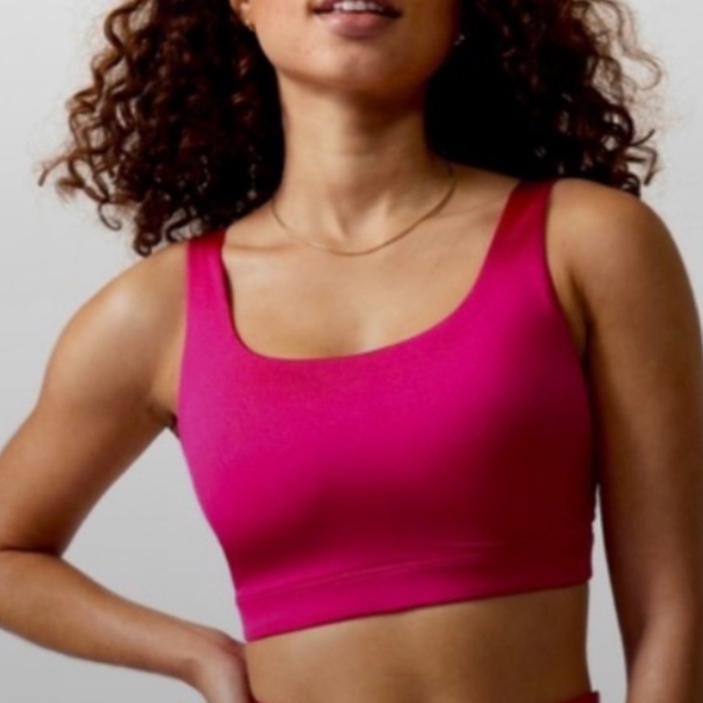 Athleta Pink Sports Bra